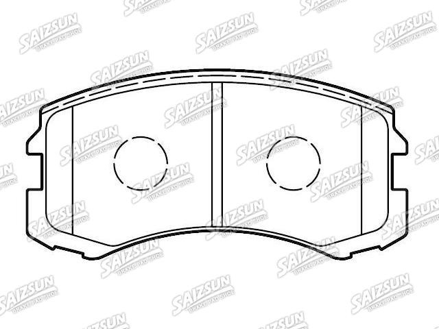 тормозная кладка Brake Pad Set:MN116764