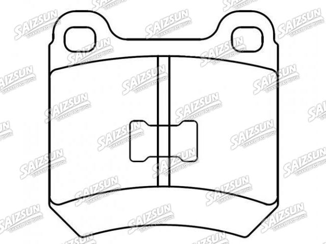 Pastillas de freno Brake Pad Set:D110-7044