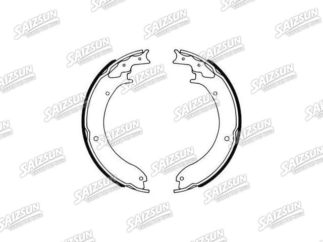 Bremsbackensatz Brake Shoe Set:41060-J2025