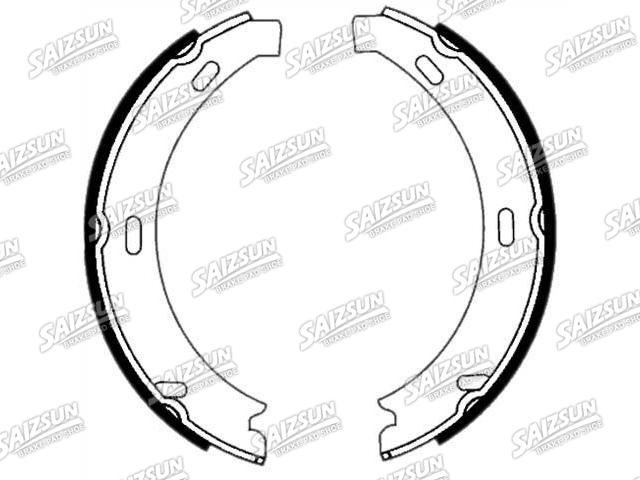 Bremsbackensatz Brake Shoe Set:203 420 01 20