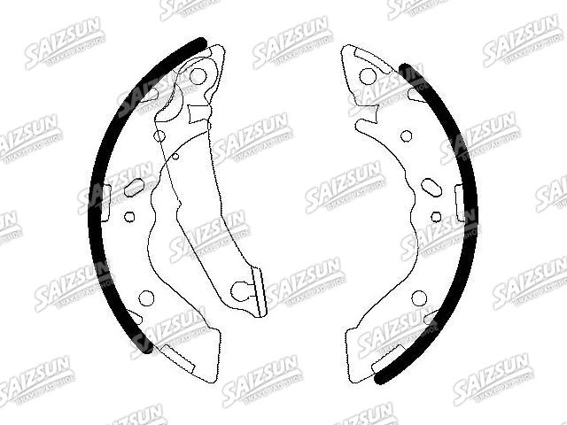 Bremsbackensatz Brake Shoe Set:58305-22A01