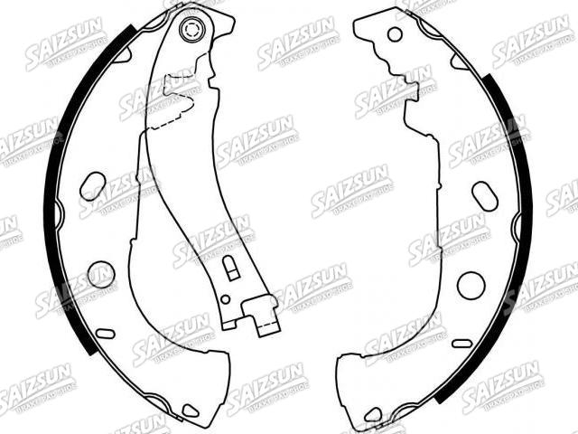 Bremsbackensatz Brake Shoe Set:77362284