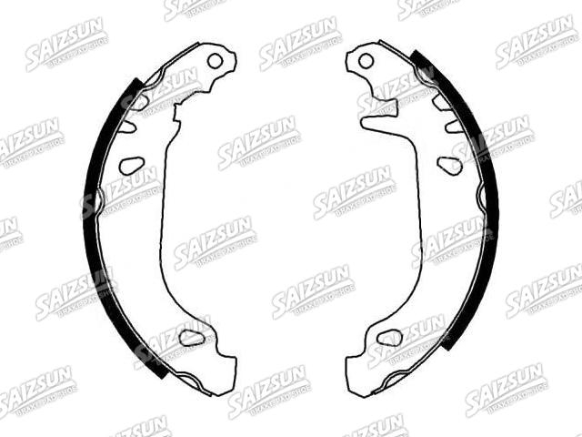 Bremsbackensatz Brake Shoe Set:77 01 203 542
