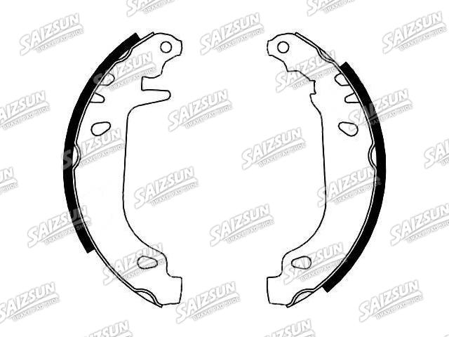 Bremsbackensatz Brake Shoe Set:95644437