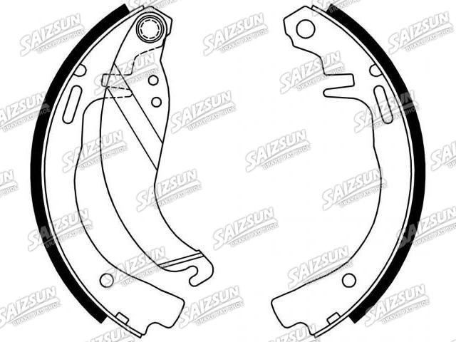 Bremsbackensatz Brake Shoe Set:90166533
