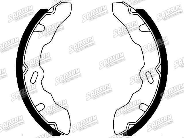 Bremsbackensatz Brake Shoe Set:W329-26-310