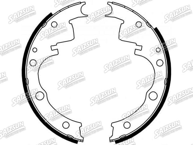 Bremsbackensatz Brake Shoe Set:SR 3157755