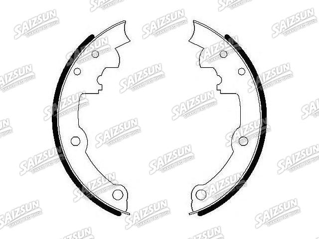 Bremsbackensatz Brake Shoe Set:12300218