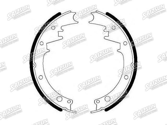 Bremsbackensatz Brake Shoe Set:12510021