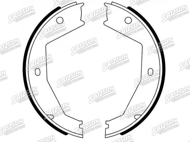 Bremsbackensatz Brake Shoe Set:JLM2209