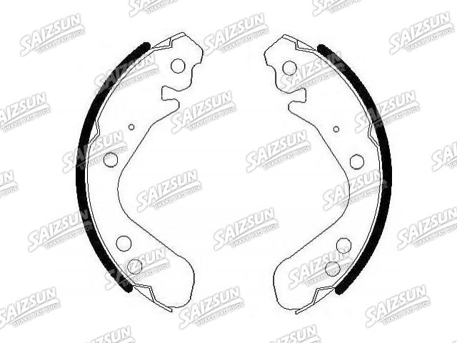Bremsbackensatz Brake Shoe Set:43155-S3Y-003