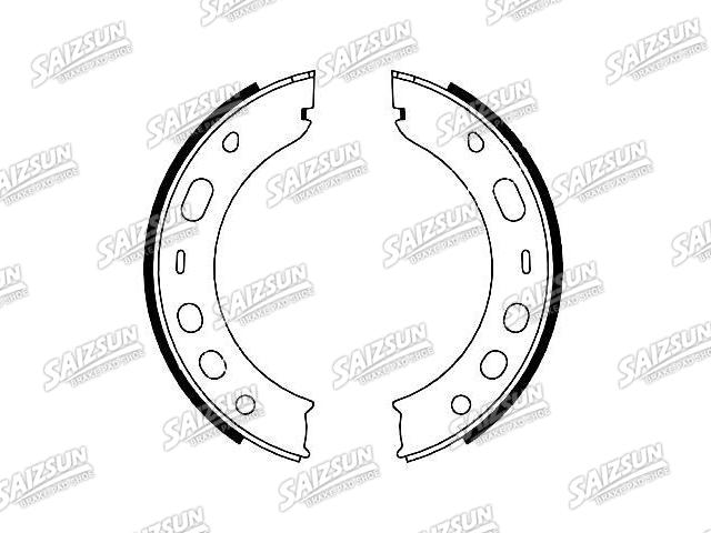 Bremsbackensatz Brake Shoe Set:986.352.095.01