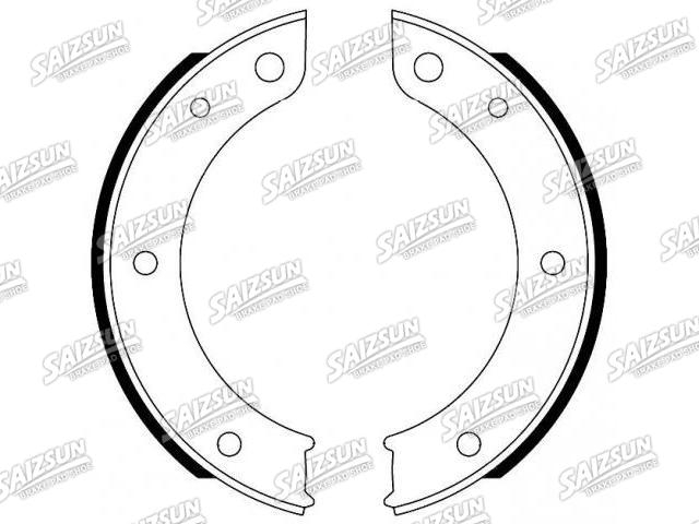 Bremsbackensatz Brake Shoe Set:911.352.097.10