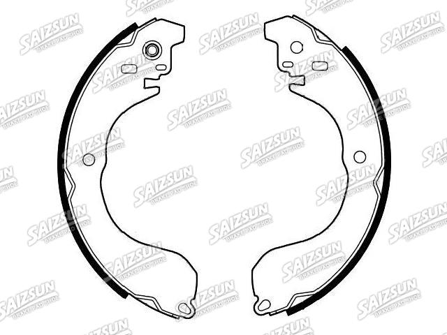 Bremsbackensatz Brake Shoe Set:05191306AA