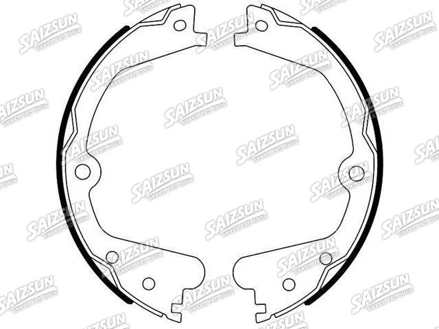 Bremsbackensatz Brake Shoe Set:8C2Z-2648-A