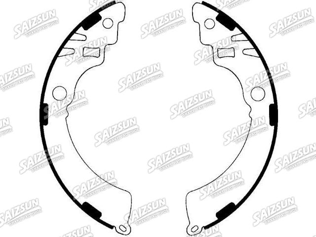 Bremsbackensatz Brake Shoe Set:91173570