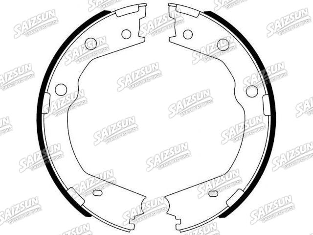 Bremsbackensatz Brake Shoe Set:58350-2JA00