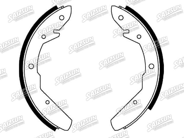 Bremsbackensatz Brake Shoe Set:211 609 537 N