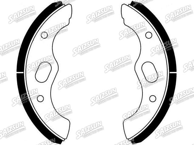 Bremsbackensatz Brake Shoe Set:S727-1498