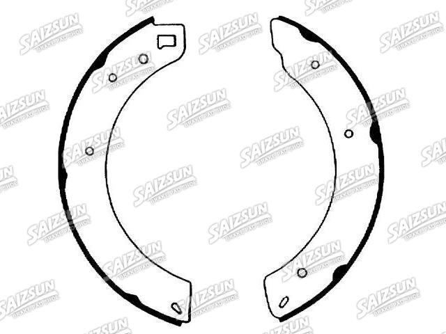 Bremsbackensatz Brake Shoe Set:394-8064