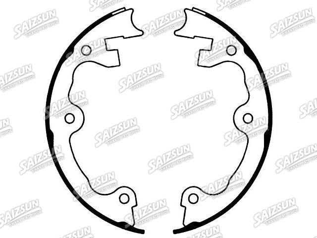 Bremsbackensatz Brake Shoe Set:S741-1299