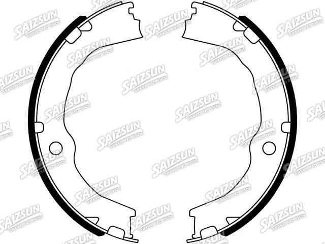 Bremsbackensatz Brake Shoe Set:92234842