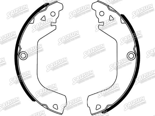 Bremsbackensatz Brake Shoe Set:13304927