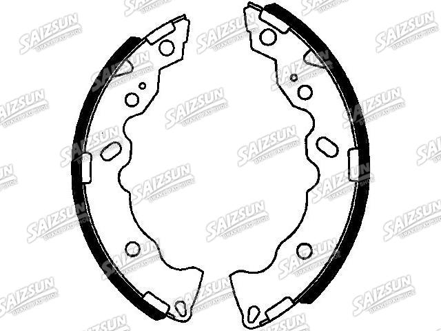 Bremsbackensatz Brake Shoe Set:58305-0XA00