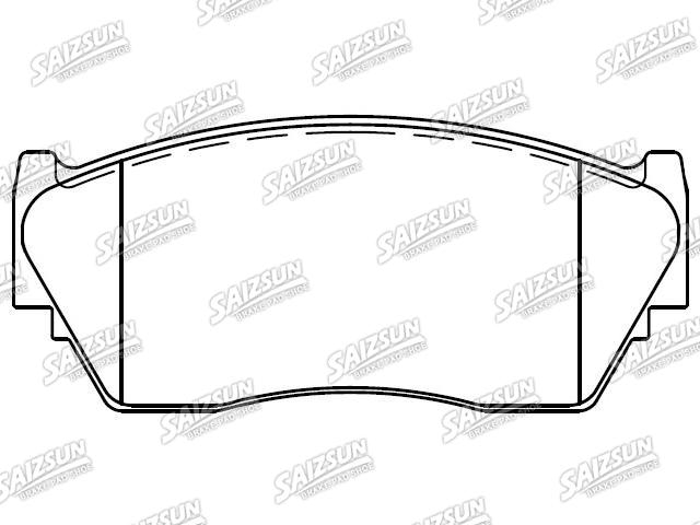 Pastillas de freno Brake Pad Set:41060-72Y00