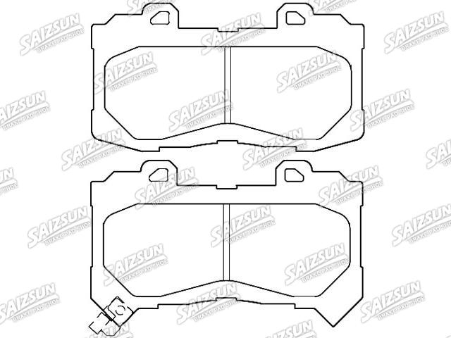 Pastillas de freno Brake Pad Set:23292538