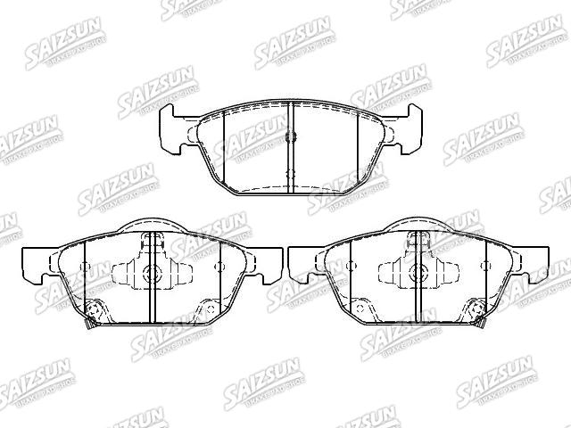 Pastillas de freno Brake Pad Set:45022-TV2-E01