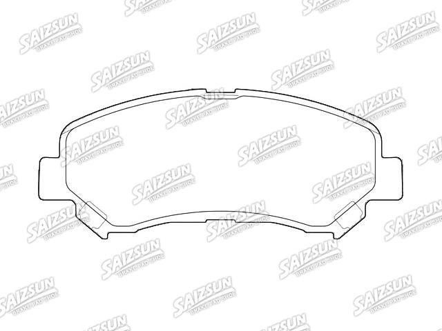 Pastillas de freno Brake Pad Set:55810-57L50