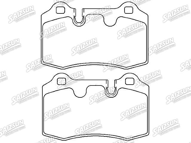 Pastillas de freno Brake Pad Set:7G432C562AA