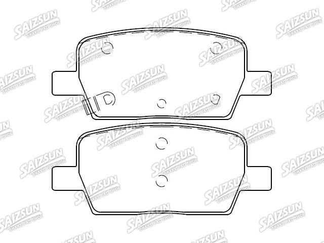 Pastillas de freno Brake Pad Set:23344214