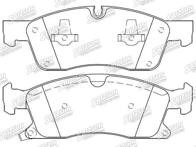 Pastillas de freno Brake Pad Set:68052370AD
