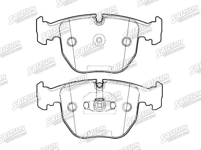 Pastillas de freno Brake Pad Set:34 21 6 867 063