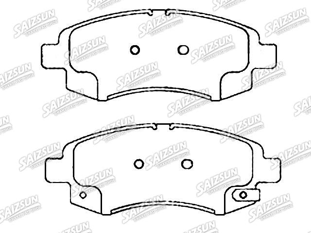 刹车片 Brake Pad Set:23905226