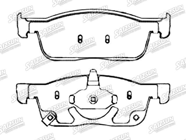 刹车片 Brake Pad Set:26675275
