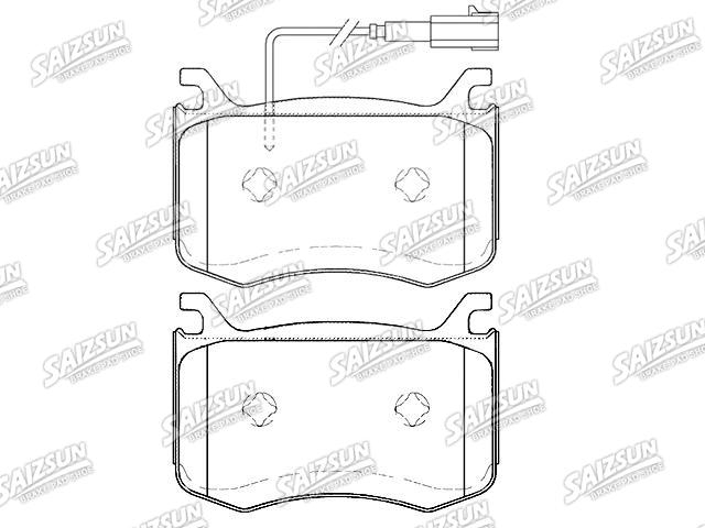 刹车片 Brake Pad Set:77367676