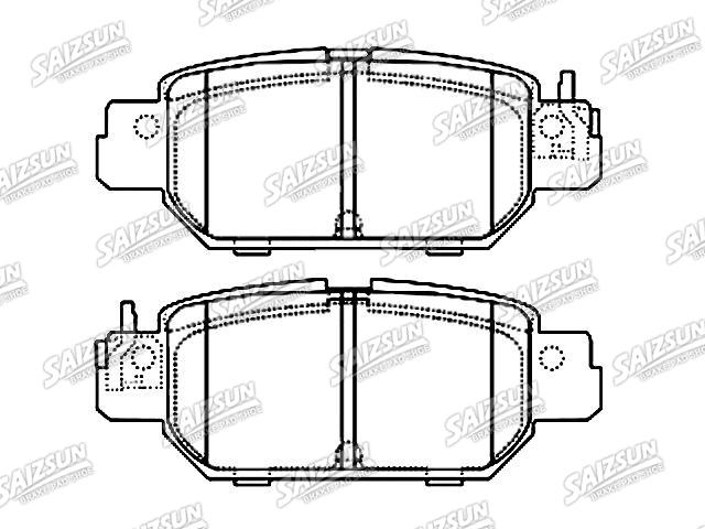 刹车片 Brake Pad Set:D4060-5RF0B
