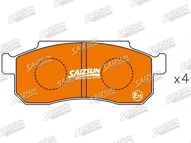 тормозная кладка Brake Pad Set:45022-SD5-000