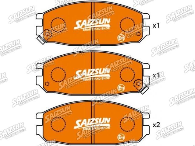тормозная кладка Brake Pad Set:41060-11C86