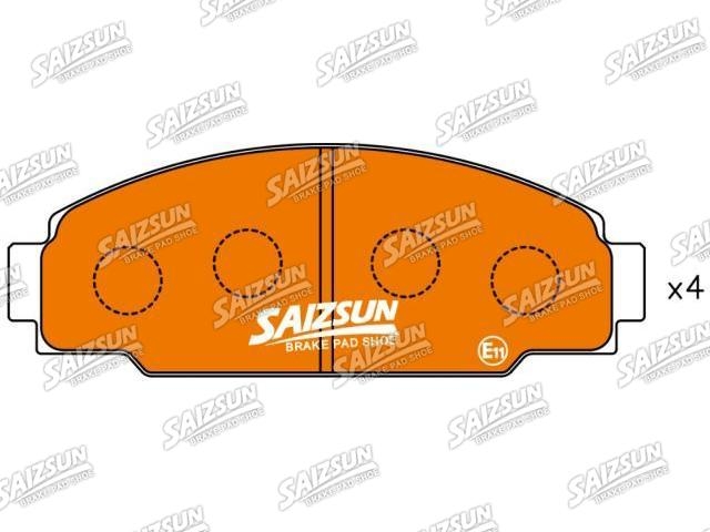 тормозная кладка Brake Pad Set:04465-25010