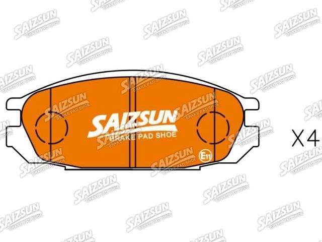 тормозная кладка Brake Pad Set:44060-20J85