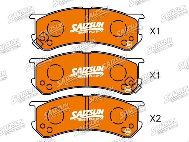 тормозная кладка Brake Pad Set:04491-97502-000