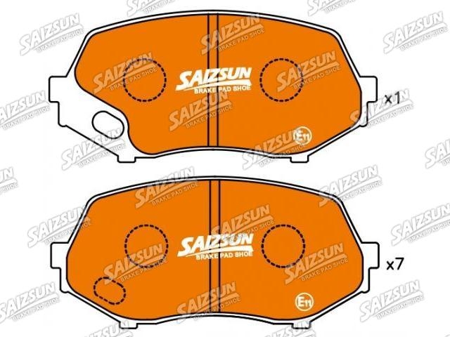 тормозная кладка Brake Pad Set:AN-701K