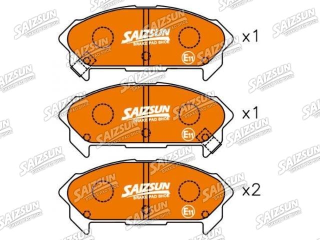 тормозная кладка Brake Pad Set:8-94362-813-1