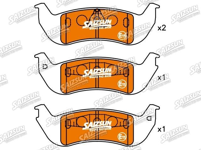 тормозная кладка Brake Pad Set:3W1Z-2200-AA