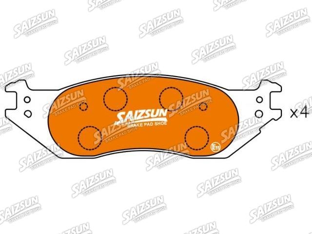 тормозная кладка Brake Pad Set:4C2Z-2001-AA
