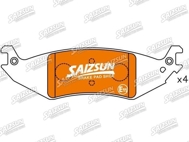тормозная кладка Brake Pad Set:4C2Z-2200-AA